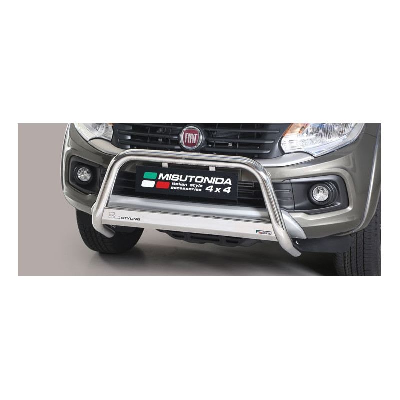 Přední ochranný rám FIAT Fullback -63 mm-Misutonida EC/MED/406/IX