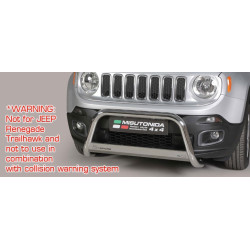 Přední ochranný rám JEEP Renegade -63 mm-Misutonida EC/MED/376/IX