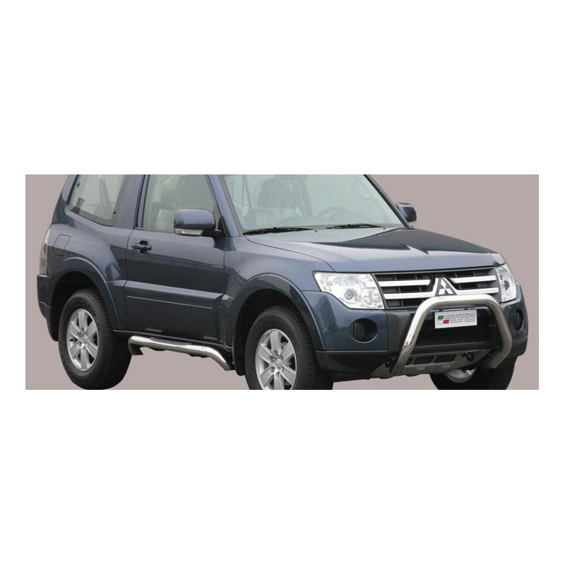 Přední ochranný rám na MITSUBISHI Pajero -76 mm-Misutonida EC/SB/194/IX