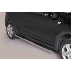 Side bar - oval with steps DACIA Sandero  Stepway 2013-...