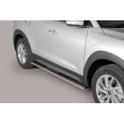 Side bar - oval with steps HYUNDAI Tucson  2015-...