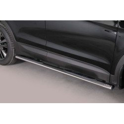 Side bar - oval with steps HYUNDAI Santa Fe 2012-...