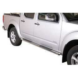 Side bar - oval with steps NISSAN Navara D40 2010-...