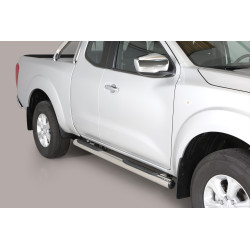 Side bar with steps NISSAN NP 300 Navara  2016-...