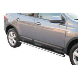 Side bar - oval with steps NISSAN Qashqai  2002-08...