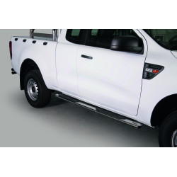 Side bar - oval with steps FORD Ranger  2012-22...