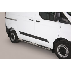 Side bar - oval with steps FORD Transit  Custom 2013-17...
