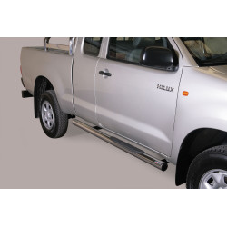 Side bar with steps TOYOTA Hilux  2006-15 Misutonida GP/171