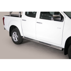 Side bar with steps ISUZU D-Max  2012- Misutonida GP/314