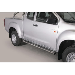 Side bar with steps ISUZU D-Max  2012- Misutonida GP/331