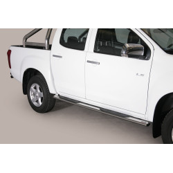 Side bar - oval with steps ISUZU D-Max  2012- Misutonida...