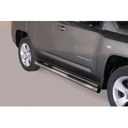 Side bar with steps JEEP Compass  2011-16 Misutonida GP/298