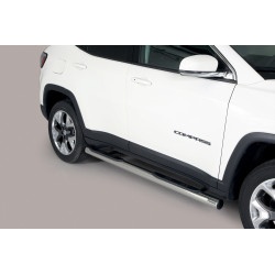 Side bar with steps JEEP Compass  2017- Misutonida GP/434