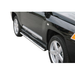 Side bar - oval with steps JEEP Compass  2007-10...
