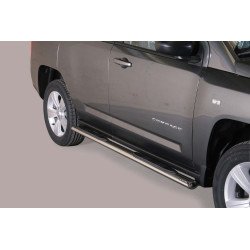 Side bar - oval with steps JEEP Compass  2011-16...