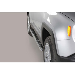Side bar - oval with steps JEEP Renegade  2014-17...