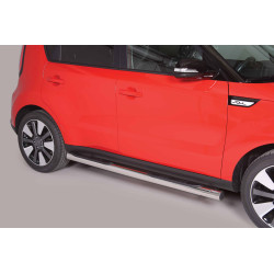 Side bar with steps KIA Soul  2014- Misutonida GP/367