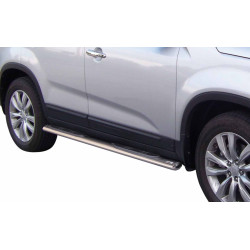 Side bar - oval with steps KIA Sorento  2009-12...