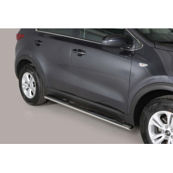 Side bar - oval with steps KIA Sportage  2016-21...