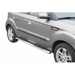 Side bar - oval with steps KIA Soul  2009-13 Misutonida...