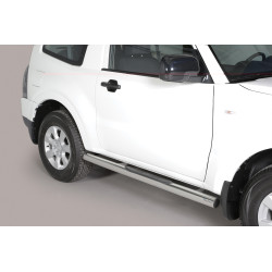 Side bar with steps MITSUBISHI Pajero  2007- Misutonida...