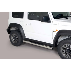 Side bar with steps SUZUKI Jimny  2018- Misutonida GP/450