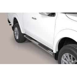 Side bar - oval with steps MITSUBISHI L200  2015-...