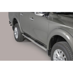 Side bar with steps MITSUBISHI L200  2015- Misutonida GP/390