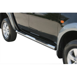 Side bar with steps MITSUBISHI L200  2006-09 Misutonida...