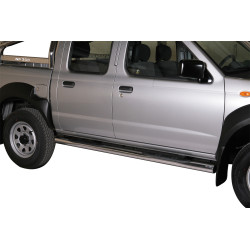 Side bar with steps NISSAN NP300 -2002 Misutonida GP/271