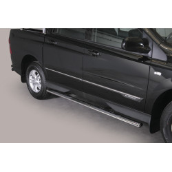 Side bar - oval with steps SSANGYONG Actyon  2012-...
