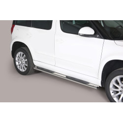 Side bar - oval with steps SKODA Yeti  2010- Misutonida...