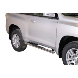 Side bar - oval with steps TOYOTA Land Cruiser 150 2009-...