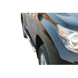 Side bar - oval with steps TOYOTA Land Cruiser 150 2009-...