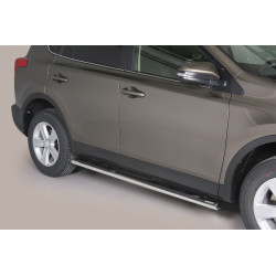 Side bar - oval with steps TOYOTA Rav 4 2013- Misutonida...