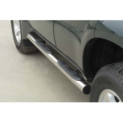 Side bar with steps TOYOTA Land Cruiser 120/125 2003-08...