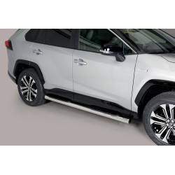 Side bar with steps TOYOTA Rav 4 2019- Misutonida GP/453