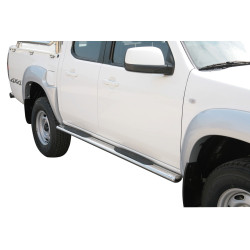 Side bar - oval with steps MAZDA BT-50  2009-12...