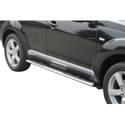 Side bar - oval with steps MITSUBISHI Outlander  2007-09...